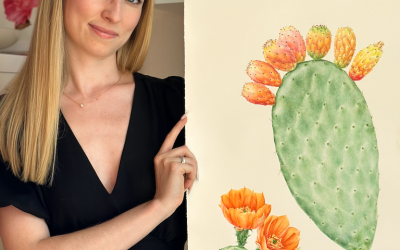 Botanical art in a war zone; it’s a battle