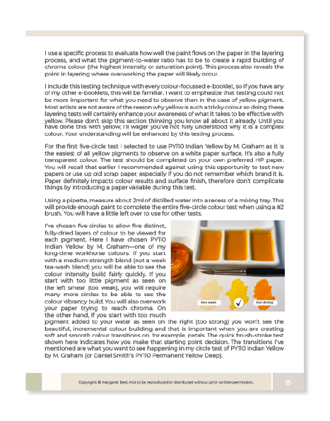 Hello Yellow for watercolour - Image 2